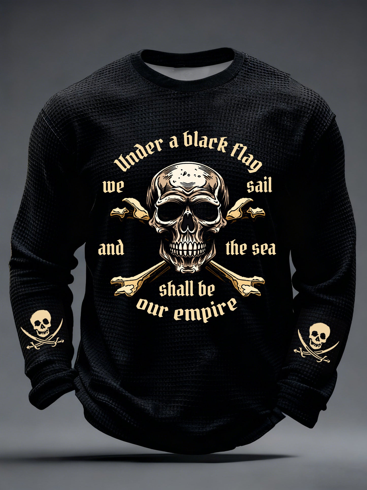 Men's Gasparilla Pirate Festival Printed Waffle Sweatshirt