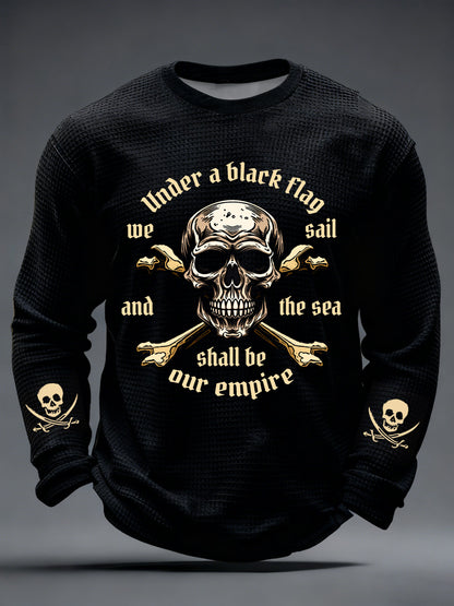 Men's Gasparilla Pirate Festival Printed Waffle Sweatshirt