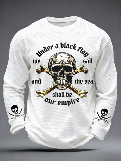 Men's Gasparilla Pirate Festival Printed Waffle Sweatshirt