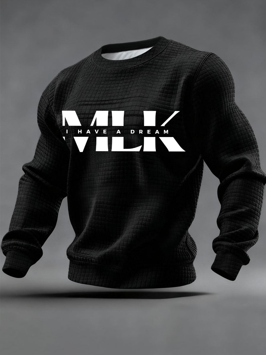 Men's MLK Day Waffle Sweatshirt