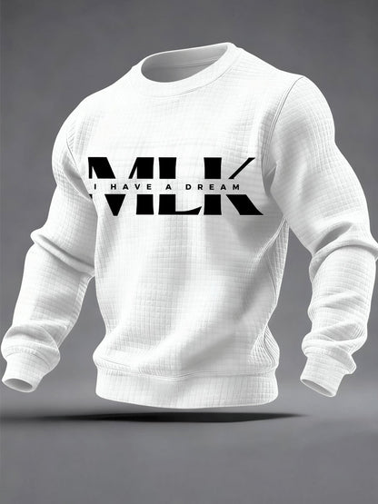 Men's MLK Day Waffle Sweatshirt