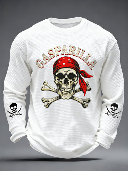 Men's Gasparilla Pirate Festival Printed Waffle Sweatshirt
