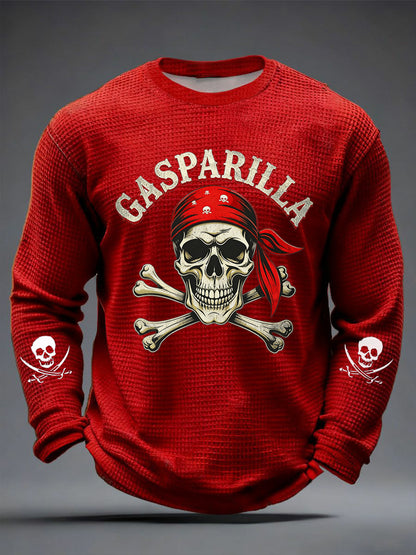Men's Gasparilla Pirate Festival Printed Waffle Sweatshirt
