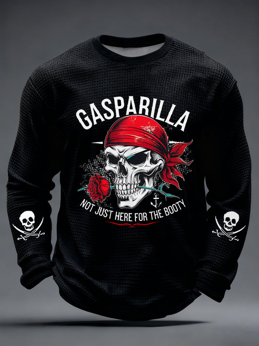 Men's Gasparilla Pirate Festival Printed Waffle Sweatshirt
