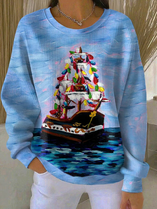 Women's Gasparilla Pirate Festival Printed Sweatshirt
