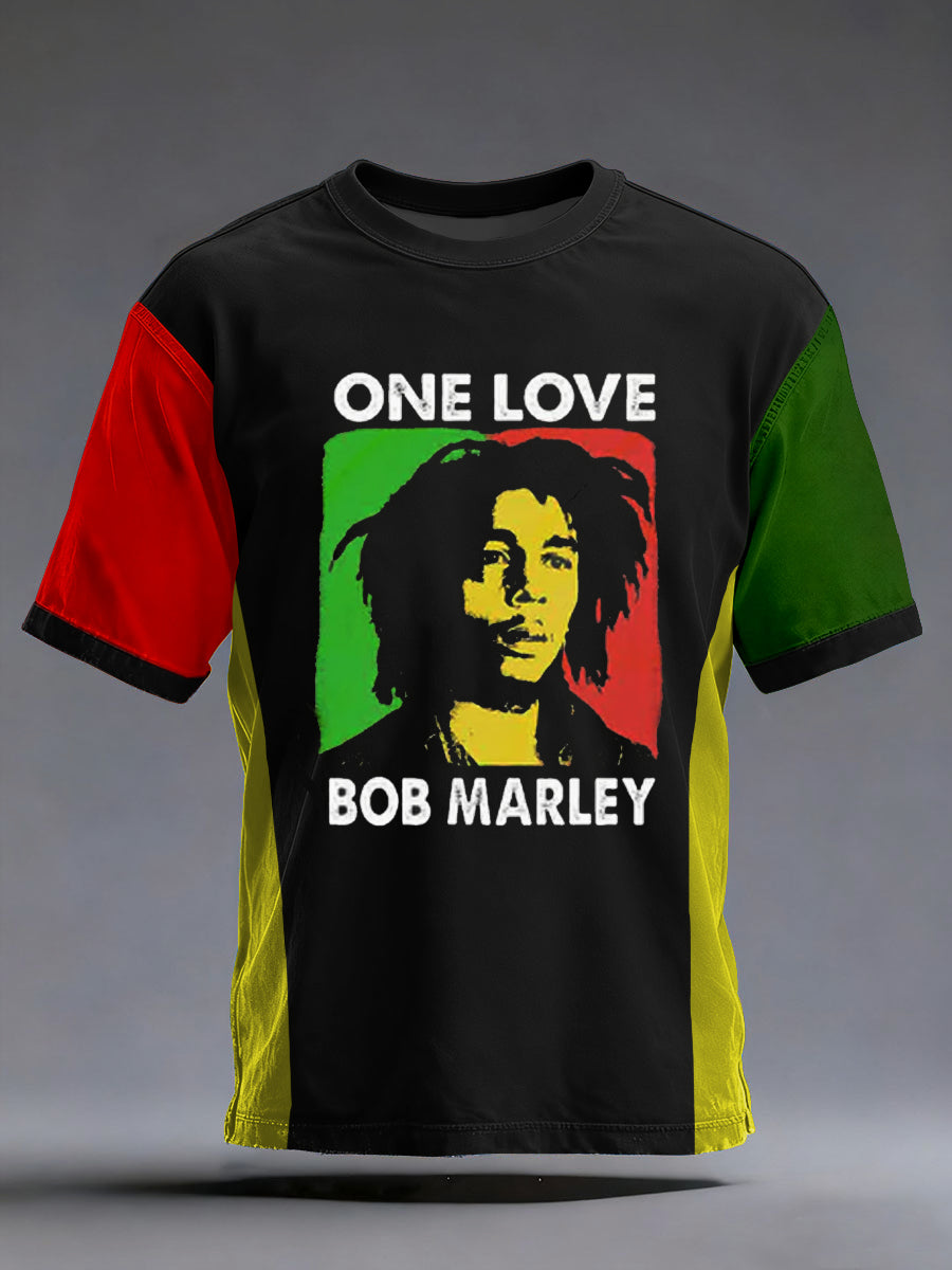 Men's Bob Marley One Love Short Sleeves T-shirt