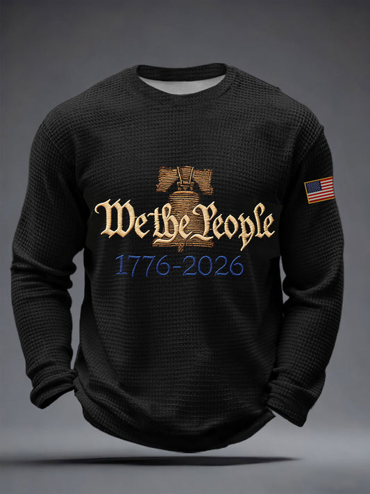 Men's Waffle Long Sleeve T-Shirt