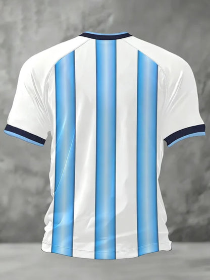 Men's 2026 Soccer Game Gift For Soccer Fans Casual Tee