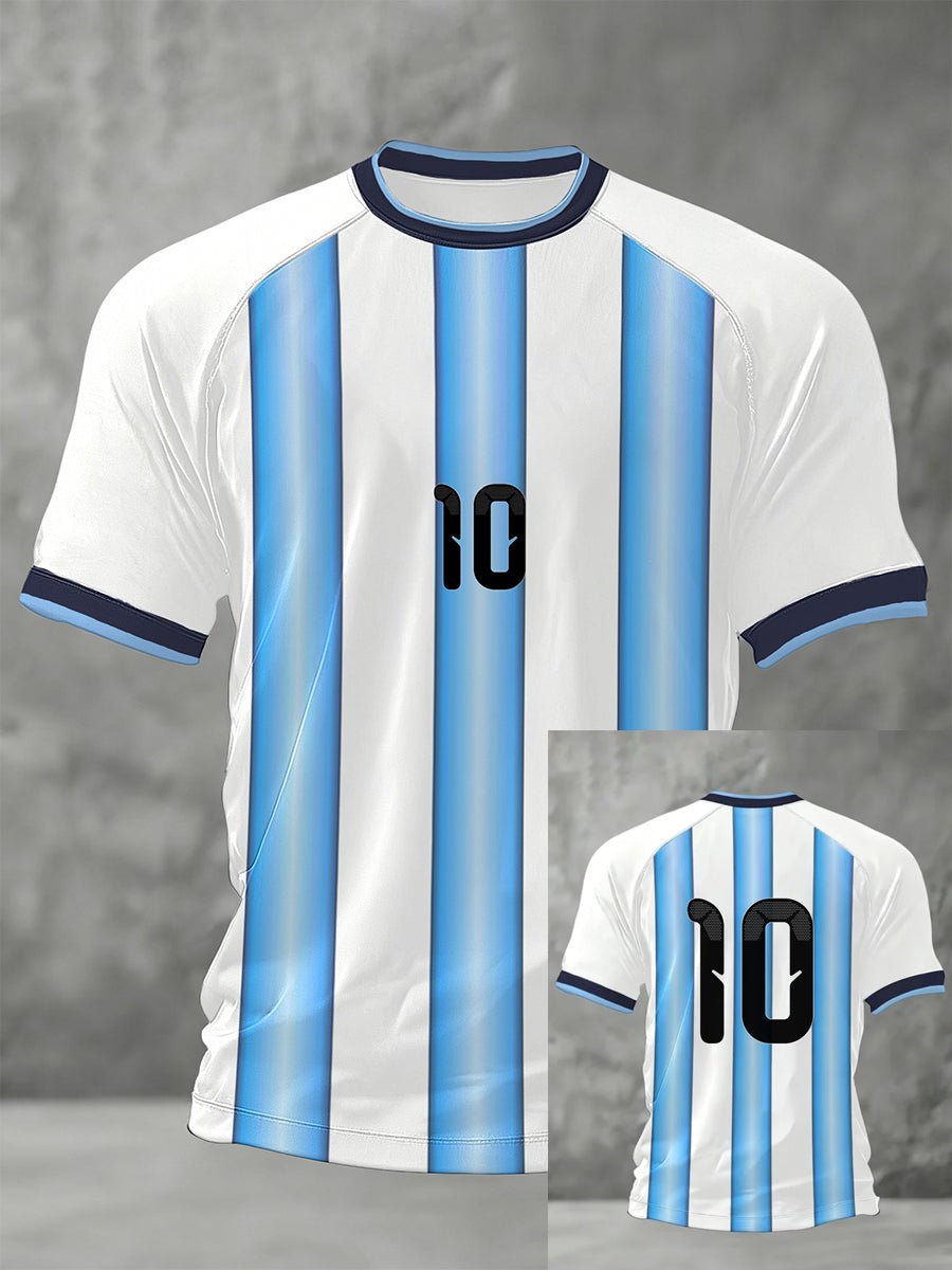 Men's 2026 Soccer Game Gift For Soccer Fans Casual Tee