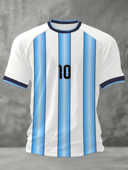 Men's 2026 Soccer Game Gift For Soccer Fans Casual Tee