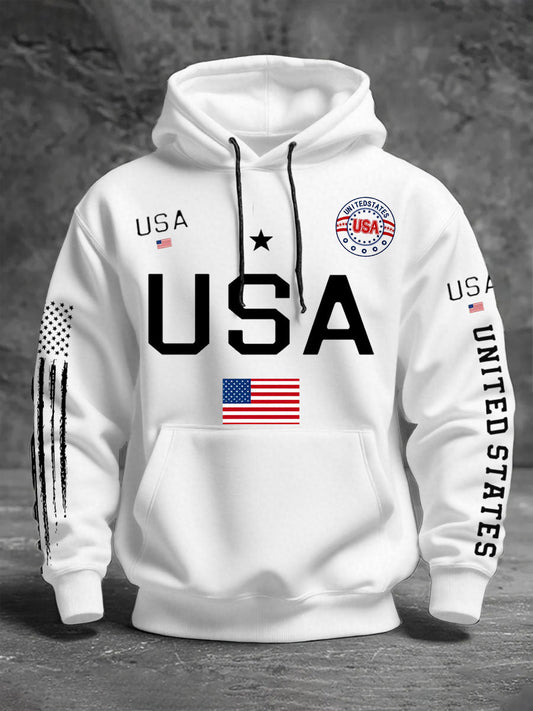 Men's Flag Hoodies