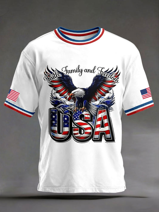 Men's Faith, Family, and Freedom T-shirts