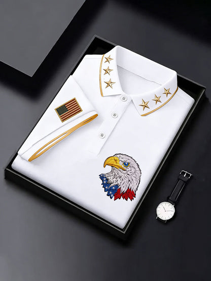 Men's Flag Eagle Tops
