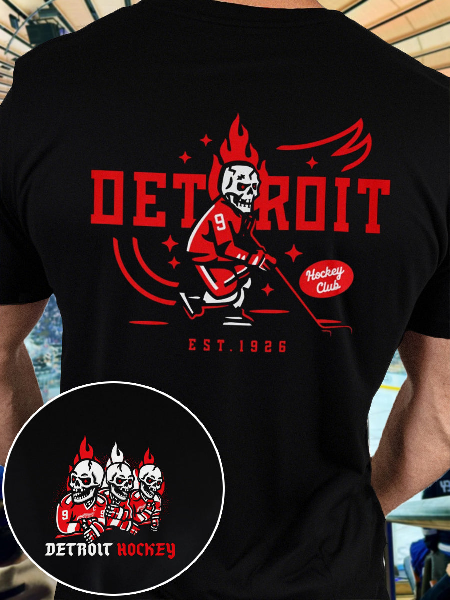 Men's Detroit Hockey Inspired T-shirt