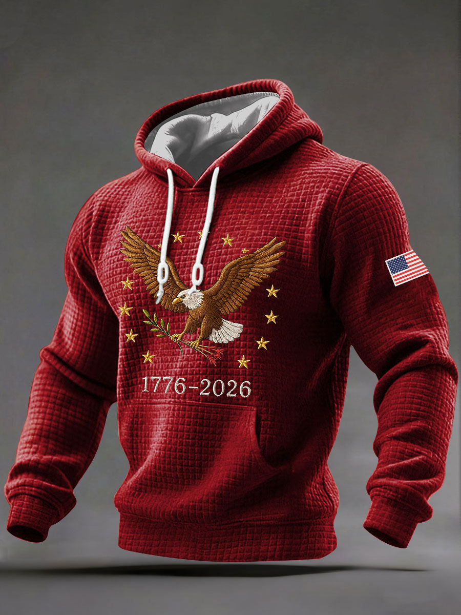 Men's United States Years Printed Casual Hoodie