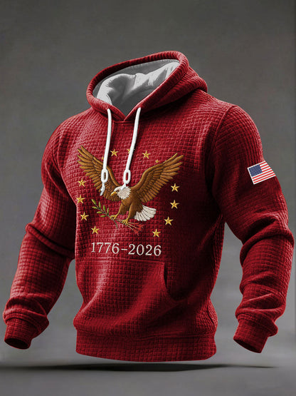 Men's United States Years Printed Casual Hoodie