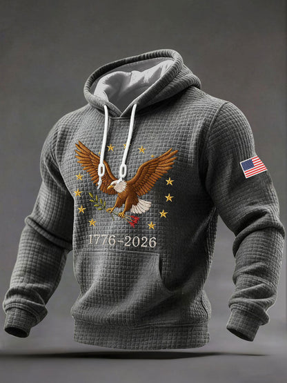 Men's United States Years Printed Casual Hoodie