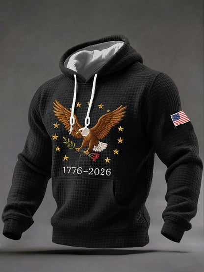 Men's United States Years Printed Casual Hoodie