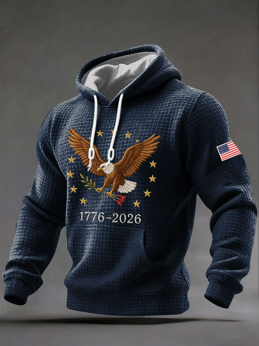 Men's United States Years Printed Casual Hoodie