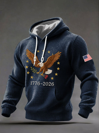 Men's United States Years Printed Casual Hoodie