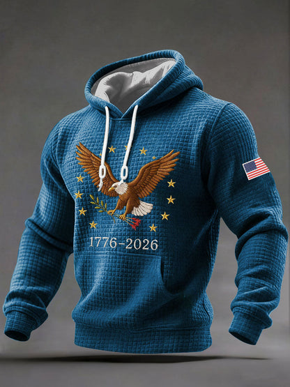 Men's United States Years Printed Casual Hoodie