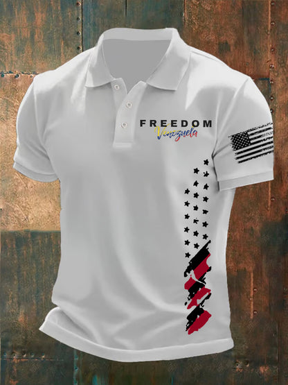 Men's Freedom Venezuela Printed Shirt