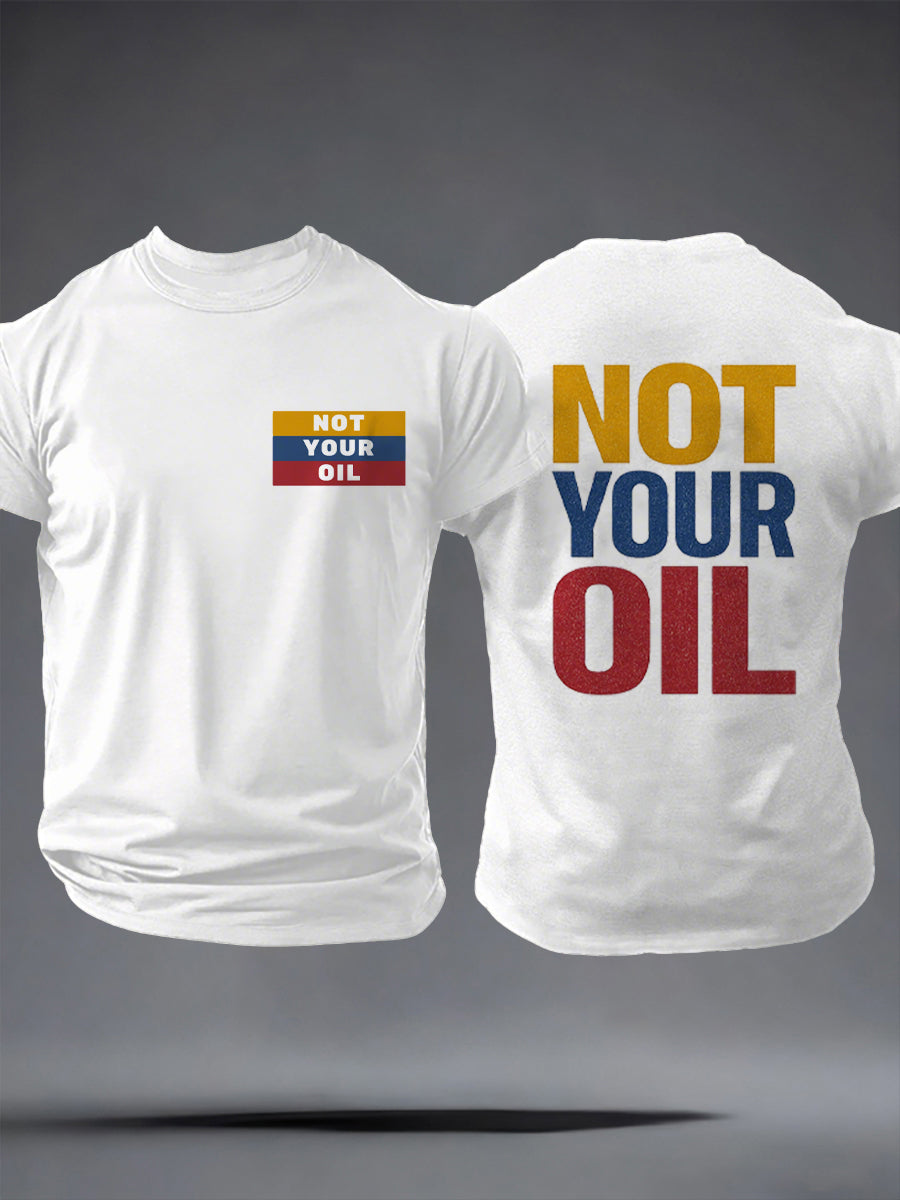 Men's Venezuela Print short-sleeved T-shirt