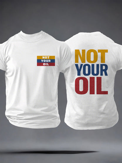 Men's Venezuela Print short-sleeved T-shirt