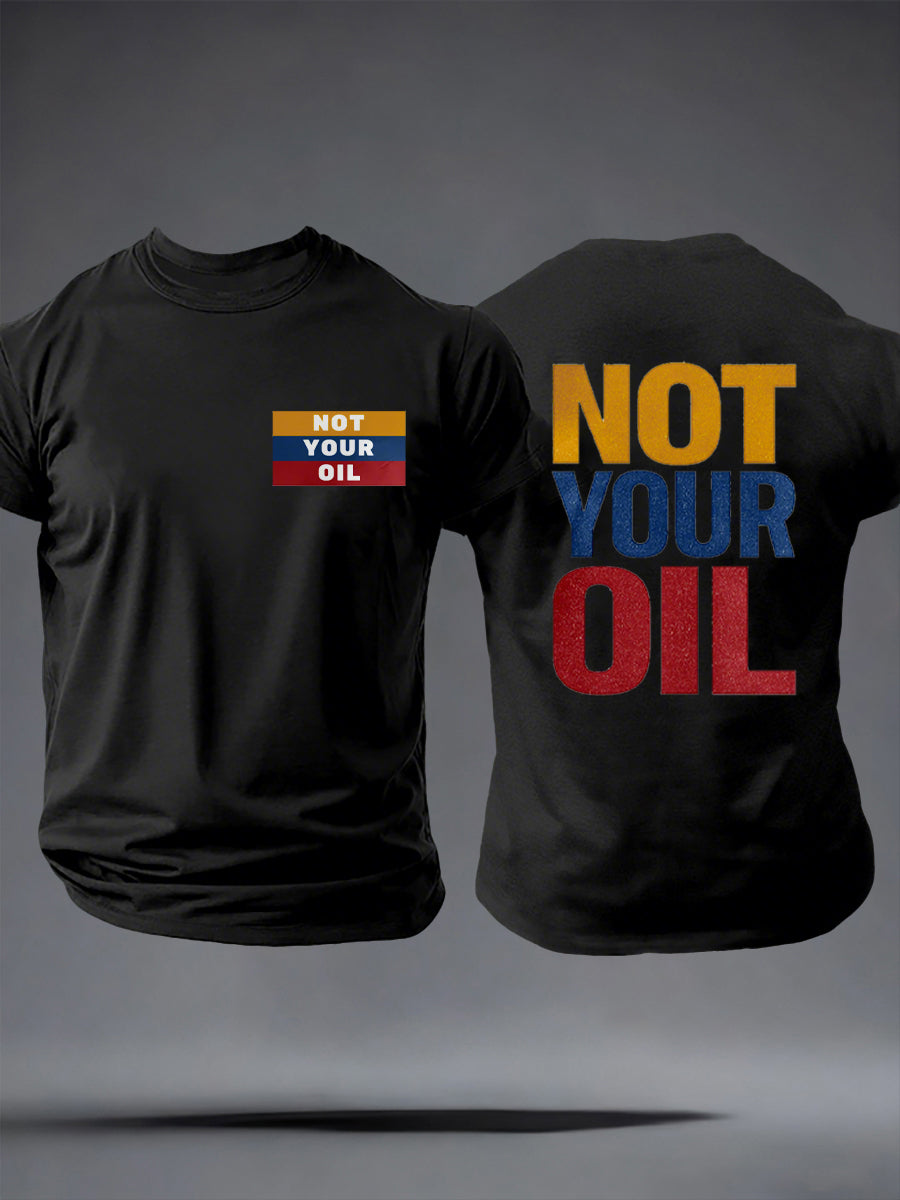 Men's Venezuela Print short-sleeved T-shirt