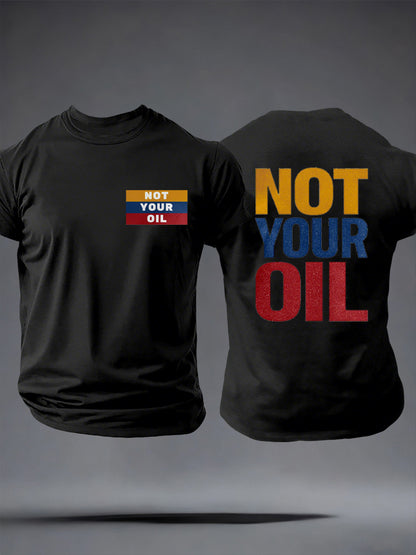 Men's Venezuela Print short-sleeved T-shirt