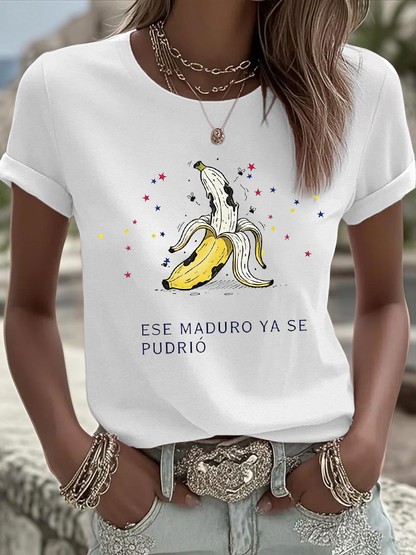 Women's Venezuela Protest Iron On Short Sleeve T-Shirt