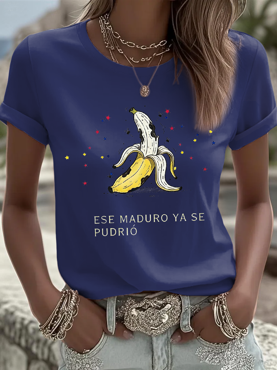 Women's Venezuela Protest Iron On Short Sleeve T-Shirt