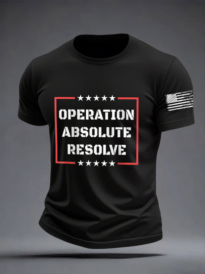 Men's Operation Absolute Resolve short-sleeved T-shirt