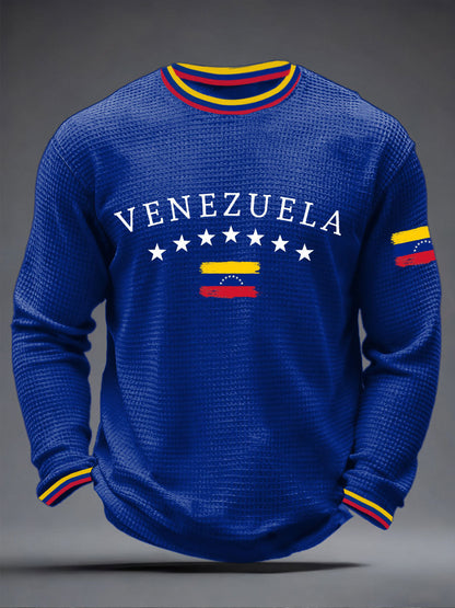 Men's Venezuelan Print Casual T-shirt