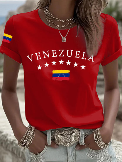 Women's Venezuelan Casual T-shirt