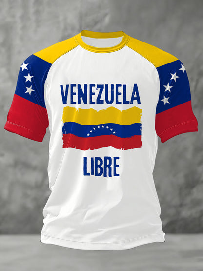 Men's Venezuela Libre Print Tee