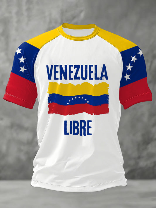 Men's Venezuela Libre Print Tee