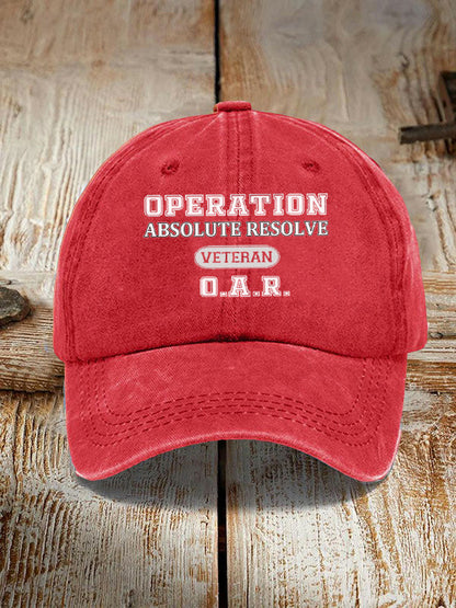 Operation Absolute Resolve Hat