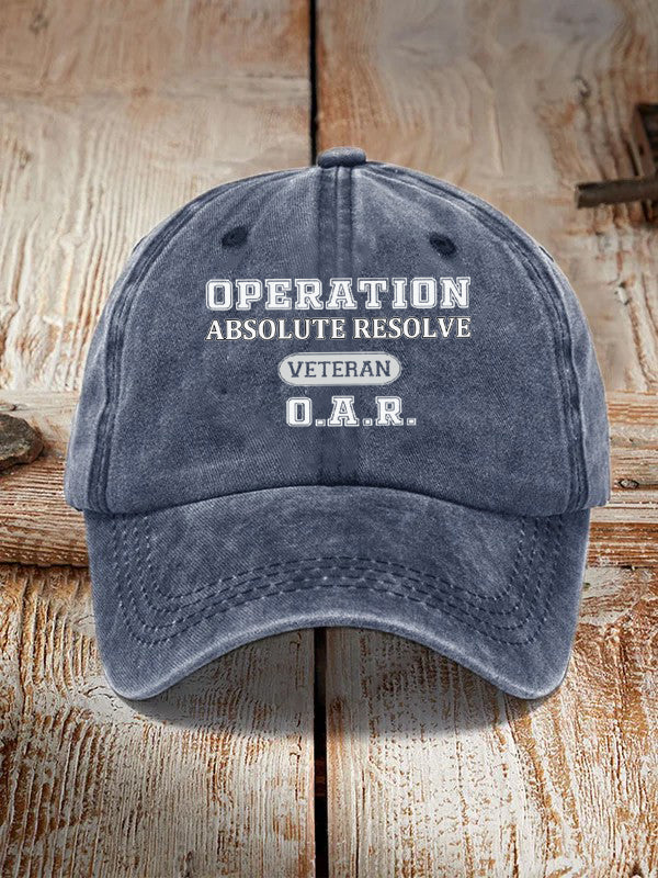 Operation Absolute Resolve Hat