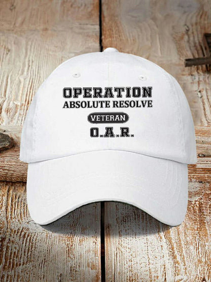 Operation Absolute Resolve Hat