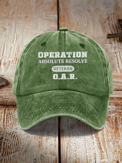 Operation Absolute Resolve Hat