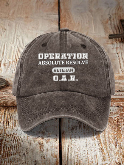 Operation Absolute Resolve Hat