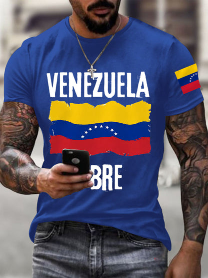 Men's Venezuela Libre Print Tee