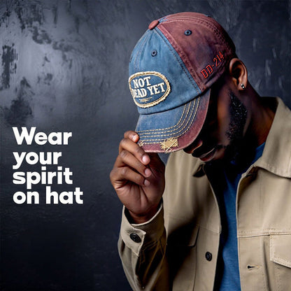 NOT DEAD YET Vintage Washed Baseball Cap