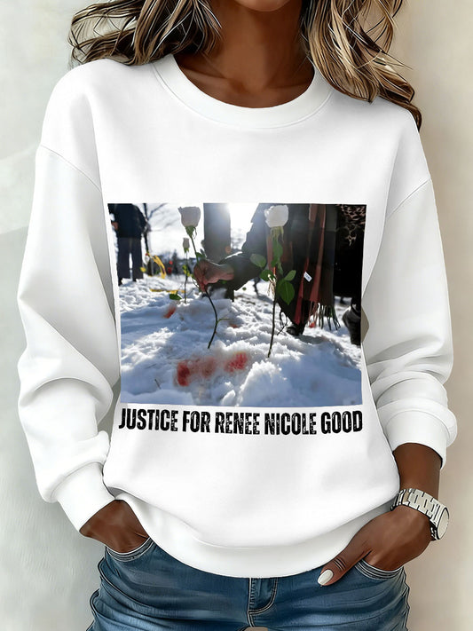 Women's Justice for Renee Nicole Good Sweatshirts