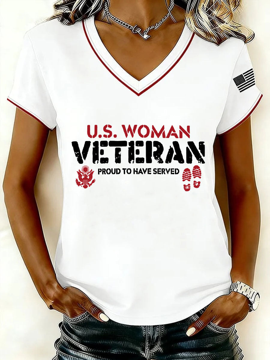 Women's V-neck T-shirts