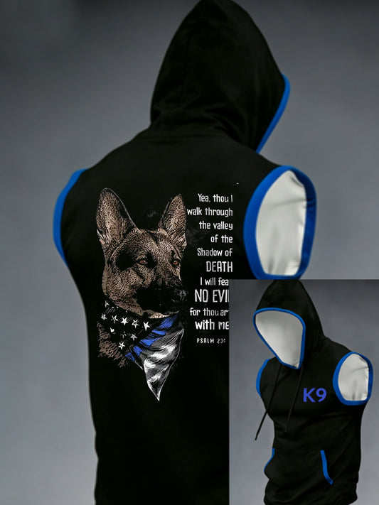 Men's K-9 Veterans Day Hooded Vest