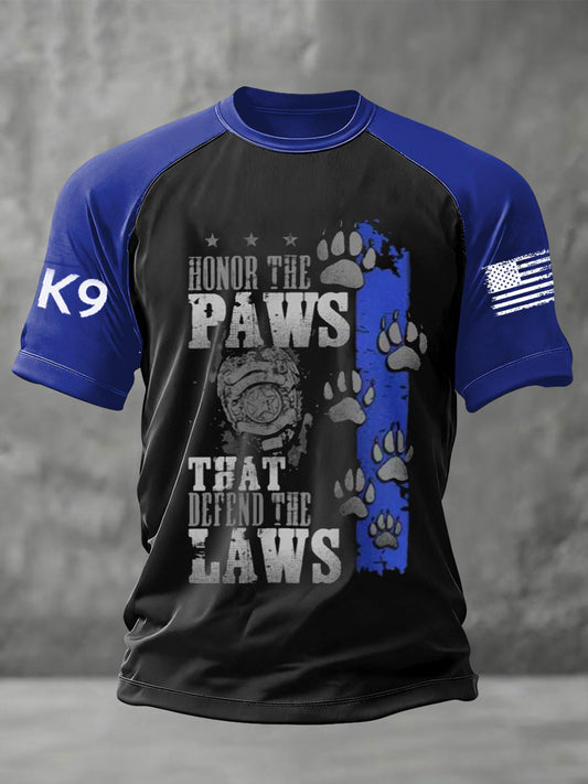 Men's K-9 Veterans Day Short Sleeve T-shirt