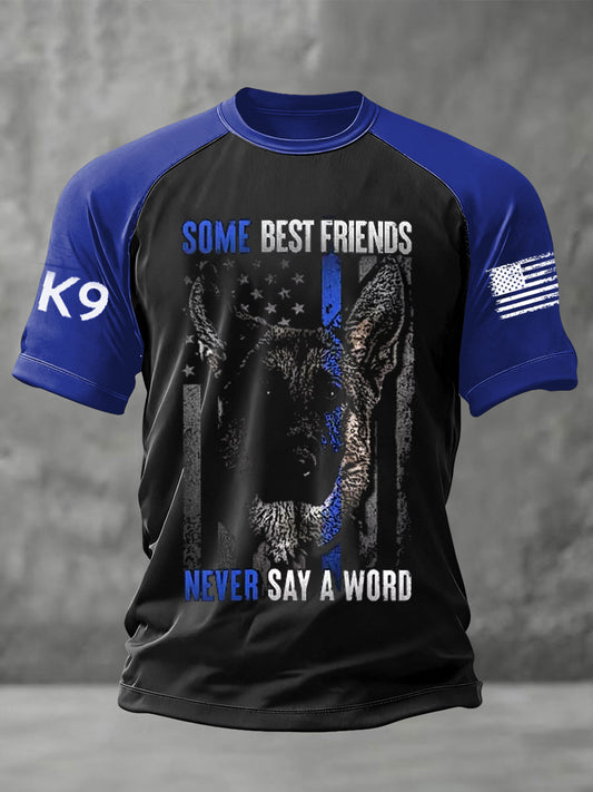 Men's K-9 Veterans Day Short Sleeve T-shirt