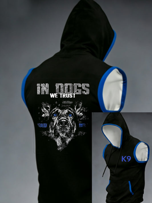 Men's K-9 Veterans Day Hooded Vest